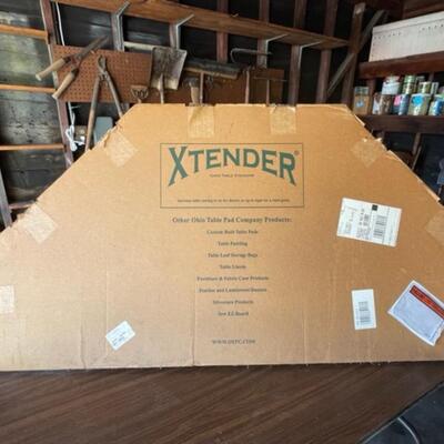 Lot 219 Card Table Xtender Top In Box Up to 6 Dinner or 8 Playing Cards NEW