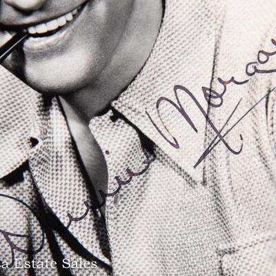 AUTOGRAPHED PHOTO - ACTOR DENNIS MORGAN