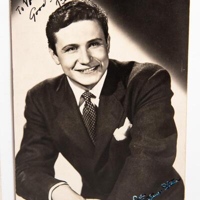 ACTOR PETER COE - SIGNED LETTER AND PHOTO