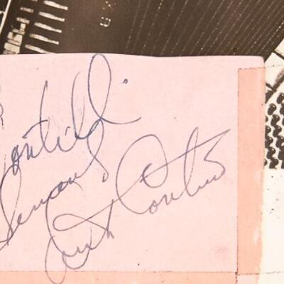 AUTOGRAPHED PHOTO - ACCORDIONIST DICK CONTINO