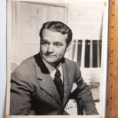 RED SKELTON AUTOGRAPHED PHOTO