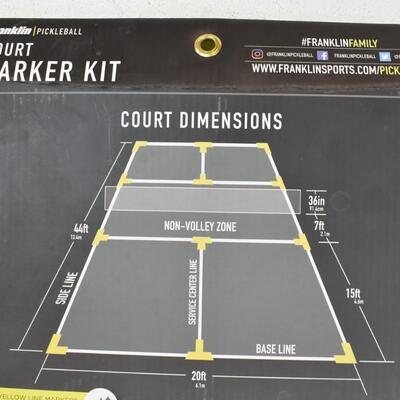 Franklin | Pickleball Create a Court Anywhere Marker Kit - New