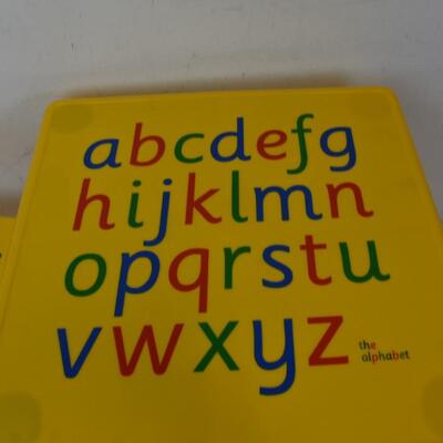Rainbow Legs The Alphabet Chair and Small Table for Toddlers - New