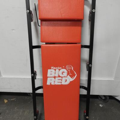 Torin Big Red Jacks - Red Shop Floor Creeper, Adjustable Head Rest - New