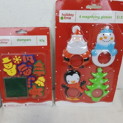 19 pc Party Gifts, Goodie Bag Items: Bubble Blowers, Stampers, Lip Balms - New