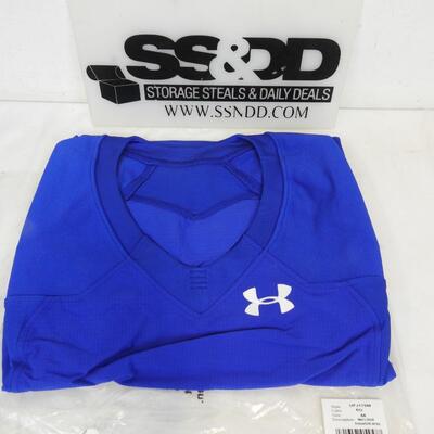 Under Armour Grid Jersey. Men's Medium (runs small/tight) Royal Blue - New