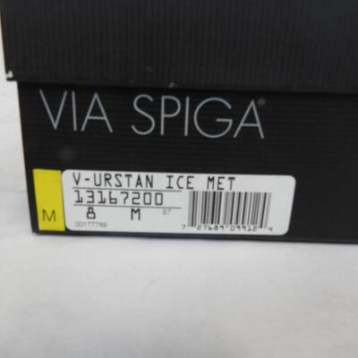 Via Spiga Gold/Champagne Color Shoes, Women's Size 8 - New