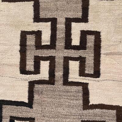 1919-20 Antique Klagetoh Navajo Rug