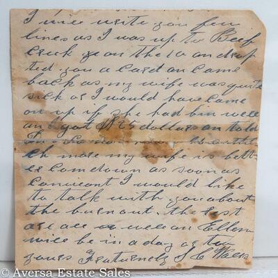 CIVIL WAR - UNION SOLDIER - 7 LETTERS TO HOME - Sept 1862 to April 1864