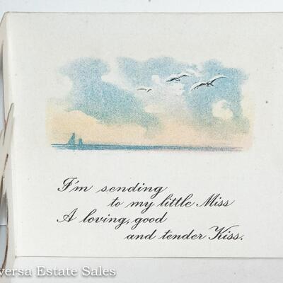 ANTIQUE VALENTINES CARD