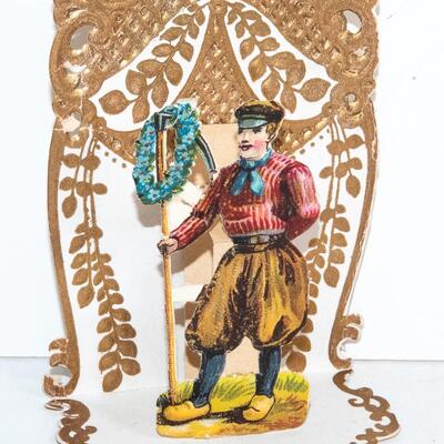 ANTIQUE VALENTINES CARD