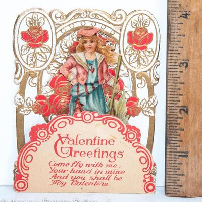 ANTIQUE - FLIP FRONT VALENTINE