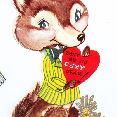 4 - VINTAGE 1950S VALENTINES