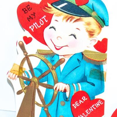 4 - VINTAGE 1950S VALENTINES