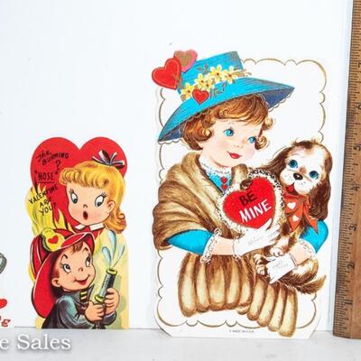 4 - VINTAGE 1950s VALENTINES