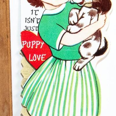 4 - VINTAGE 1950s VALENTINES