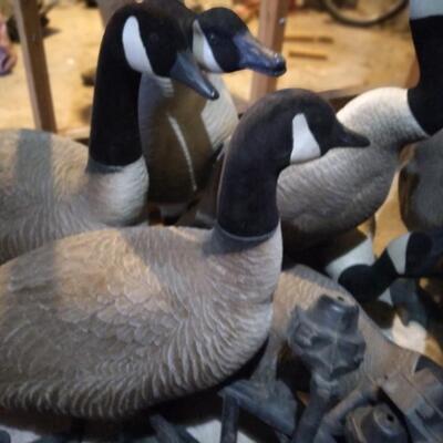 LOT 41   GEESE DECOYS