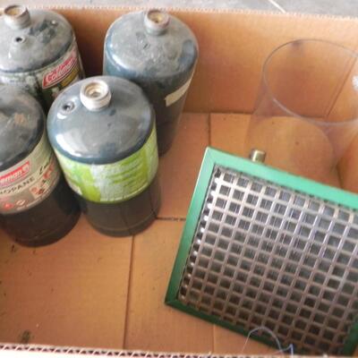 LOT 51  COLEMAN LANTERN AND HEATER