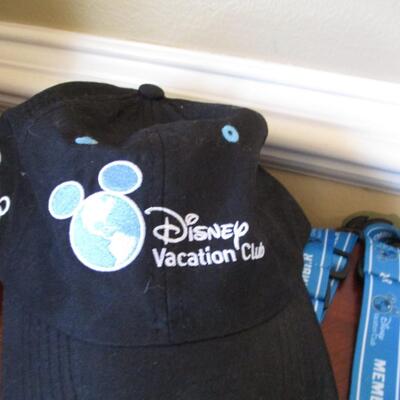 Disney Vacation Club Hats And Lanyards