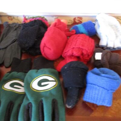 Various Sizes Of Gloves