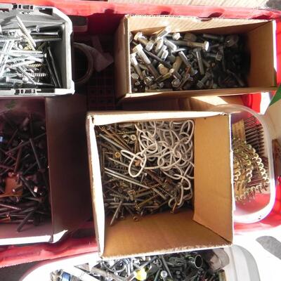LOT 59  HARDWARE AND TWO ORGANIZERS