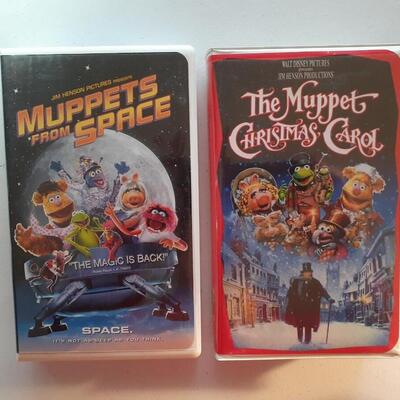 2 vhs movies Muppets