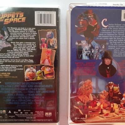 2 vhs movies Muppets