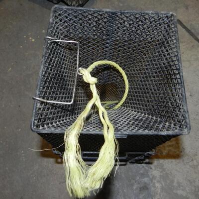 LOT 78 BUIES AND CRAB CAGE