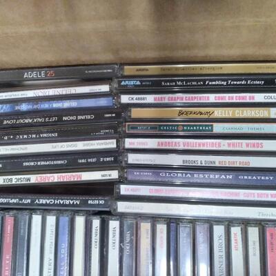 LOT 82   CDS WITH TOWER CD HOLDER