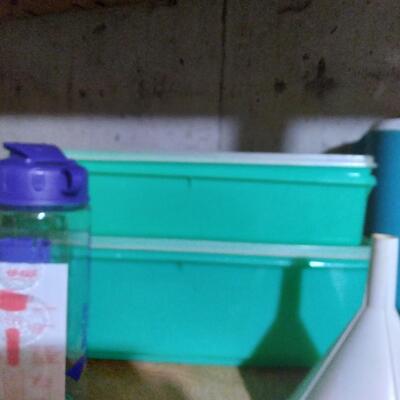 LOT 107  PLASTIC CONTAINERS