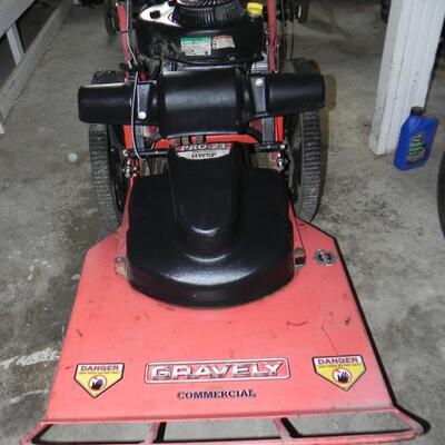 LOT 102  GRAVELY BRUSH CUTTER PRO 24