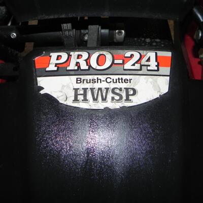 LOT 102  GRAVELY BRUSH CUTTER PRO 24