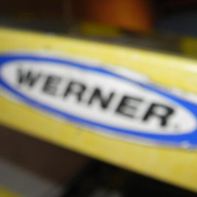 LOT 100  WERNER 8FT LADDER