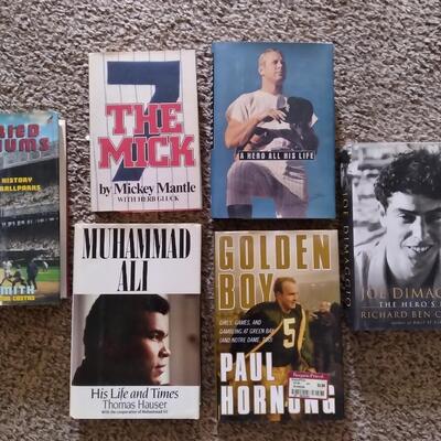 LOT 126   BOOKS ON SPORTS AND PLAYERS