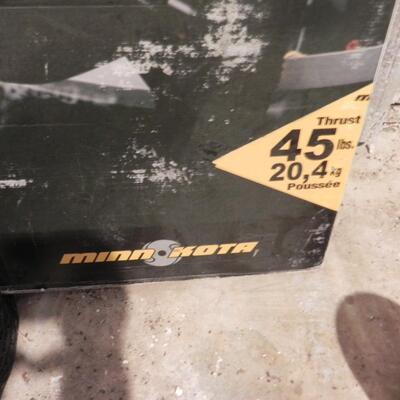 LOT 33  MINN KOTA  ENDURA TROLLING MOTOR (NIB)