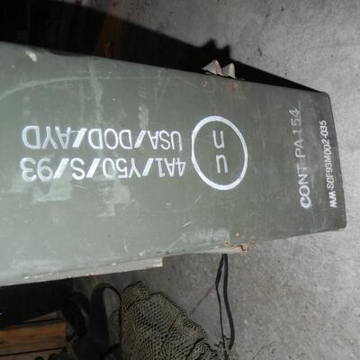 LOT 153  AMMUNITION BOX