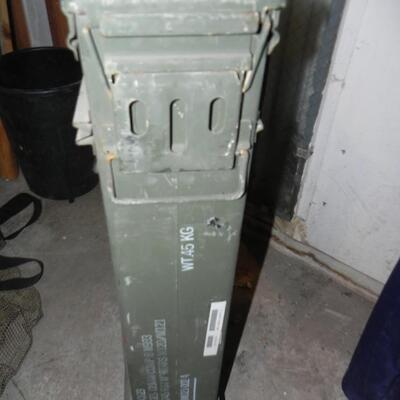 LOT 153  AMMUNITION BOX