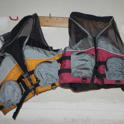 LOT 156  TWO LIFE VESTS