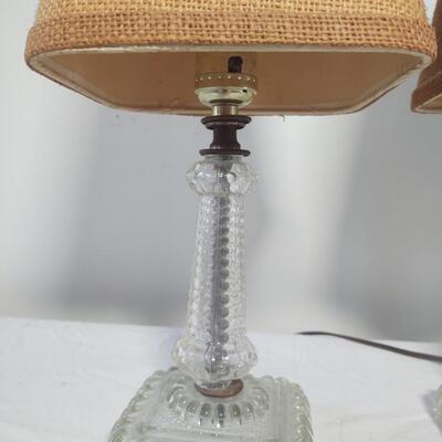 Two Retro Table Lamps