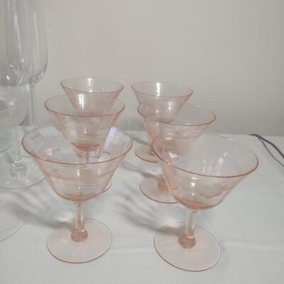 Vintage Glass & Stemware