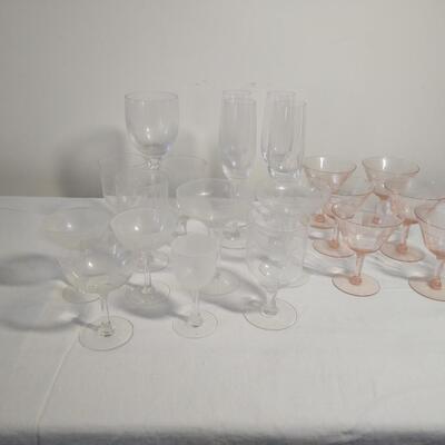 Vintage Glass & Stemware
