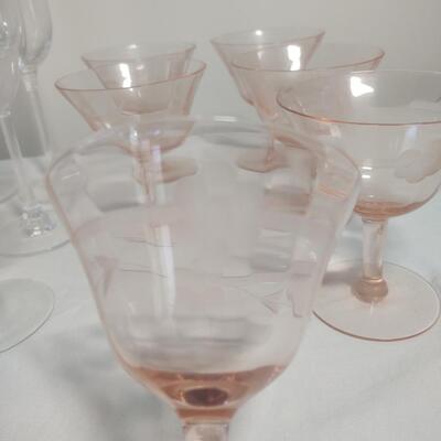 Vintage Glass & Stemware