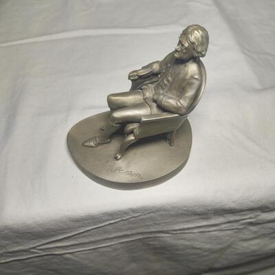 Founding Fathers Pewter Sculptures