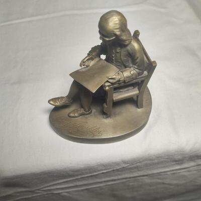 Founding Fathers Pewter Sculptures