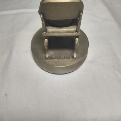 Founding Fathers Pewter Sculptures
