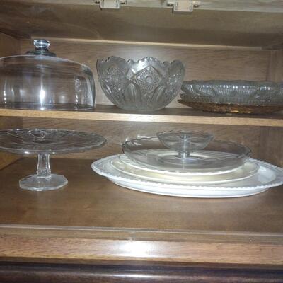 RIght Side China Cabinet Contents