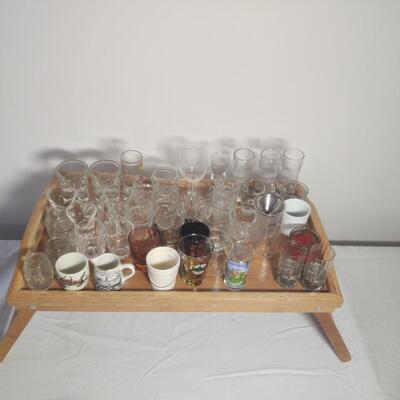 Shot Glasses & Lap Tray