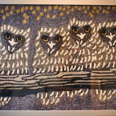 Owl Batik Art