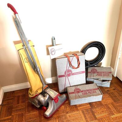 Lot 303 Vintage Kirby Vacuum Cleaner + Attachments In Original Boxes