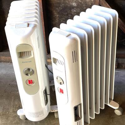 Lot 306 Pair Duracraft Electric Radiator Heaters